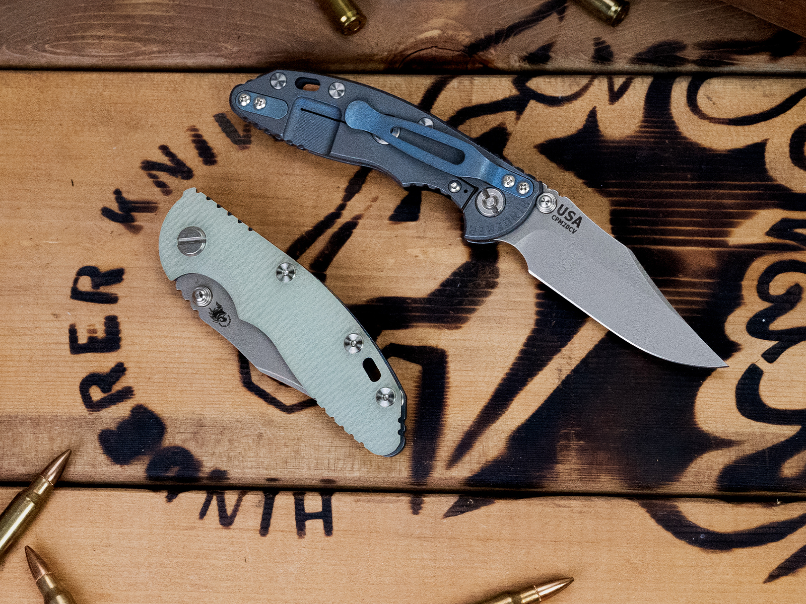 ExpProductCell_XM-18 3.0" Bowie Non-Flipper-20CV-Battle Blue-G10