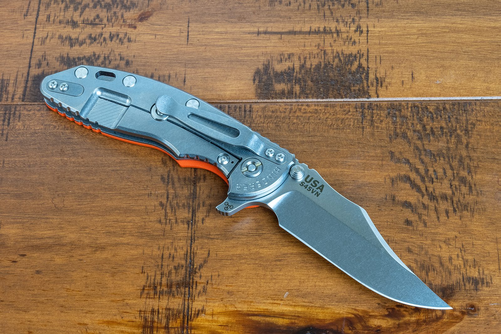 XM-18 3.5" Bowie-S45VN-Stonewash-G10 XM-18 3.5" Bowie-S45VN-Stonewash-G10