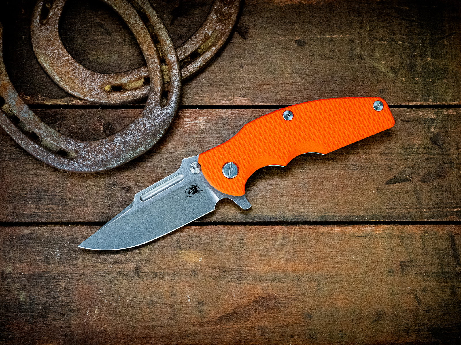 Jurassic-Frontier Clip Point-Magnacut-Working Finish-Stonewash