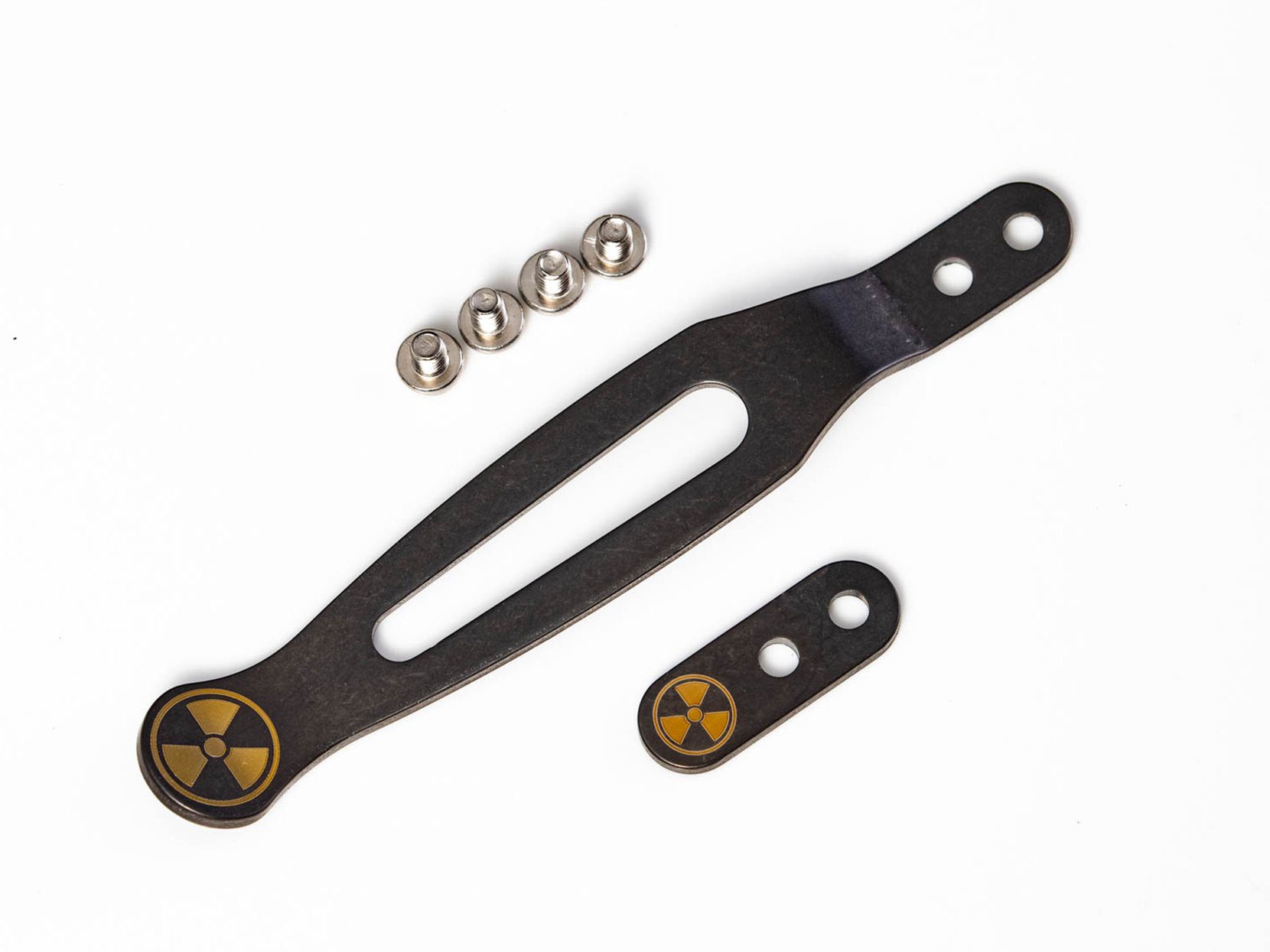 Gold "Nuke"-Stonewash Black DLC-Clip and Tab Gold "Nuke"-Stonewash Black DLC-Clip and Tab
