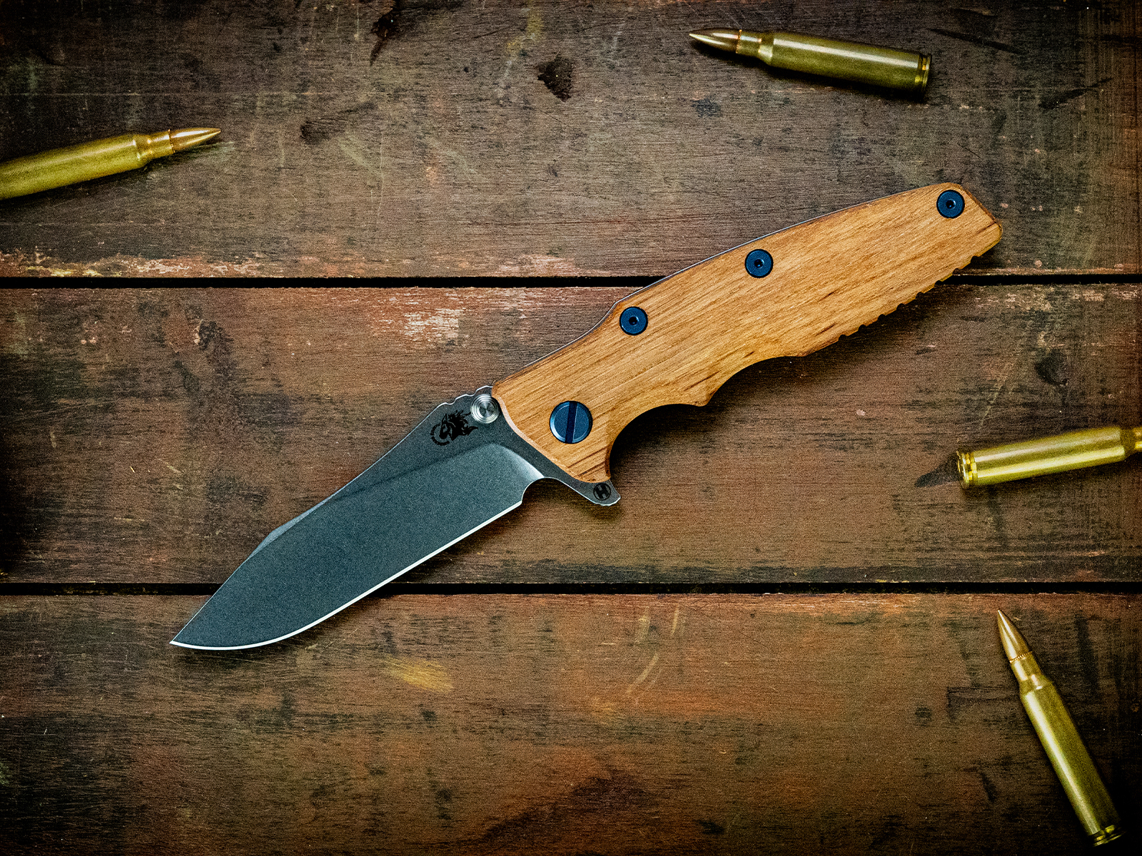 ExpProductCell_Eklipse-S45VN-Slicer Hollow Ground-Stonewash Blade-Bead Blast Blue-Hickory-Bead Blast Blue Ti Hardware