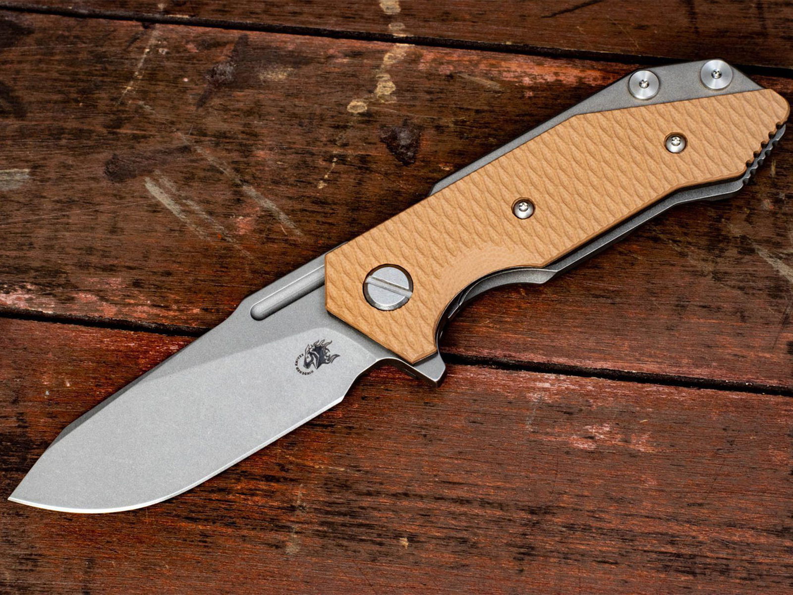 Half Track Folding Knives | Folding Pocket Knives | Rick Hinderer