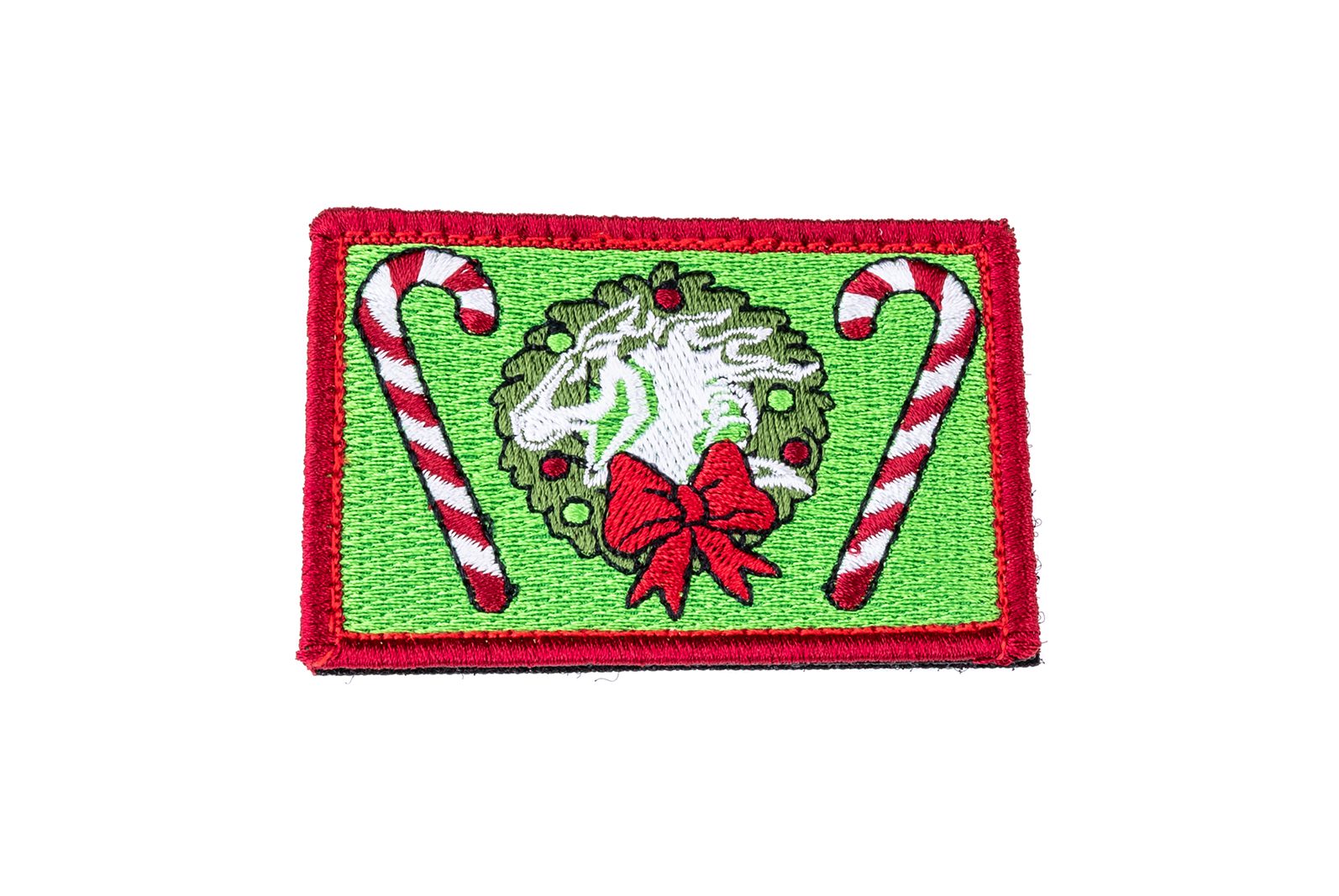 ExpProductCell_2023 Christmas Patch- Hinderer Wreath and Candy Canes