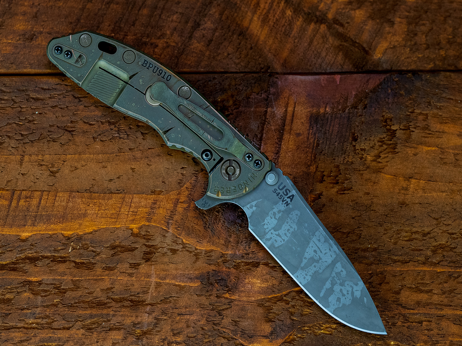 XM-18 3.5- Slicer Hollow Ground-S45VN-BPU910-Smooth OD Green G10 XM-18 3.5- Slicer Hollow Ground-S45VN-BPU910-Smooth OD Green G10