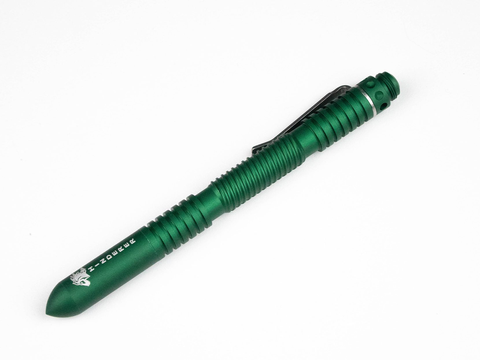 ExpProductCell_Extreme Duty Modular Pen-Spiral-Aluminum Matte Emerald Green