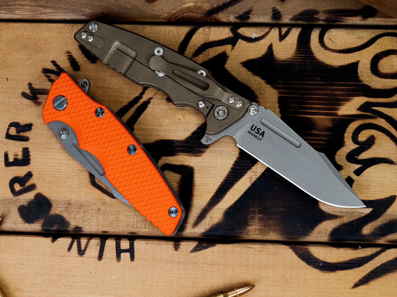 ExpProductCell_Eklipse 3.5" Skinny Fullered Harpoon Spearpoint-Magnacut-Battle Bronze-G10