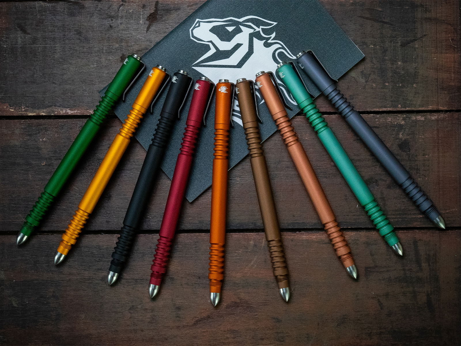 Rick Hinderer タクティカル　ペン　チタン チタン製で強さを追求！日常＆災害＆防犯まで使える、タクティカルペン