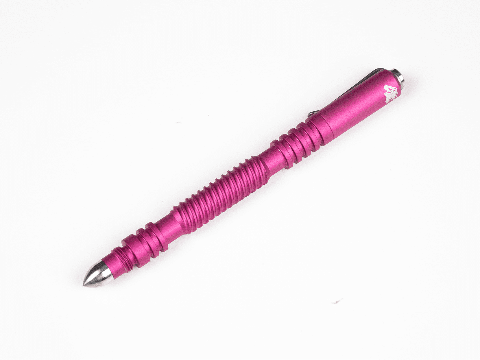 ExpProductCell_Investigator Pen- Aluminum - Spiral Flute - Matte Pink