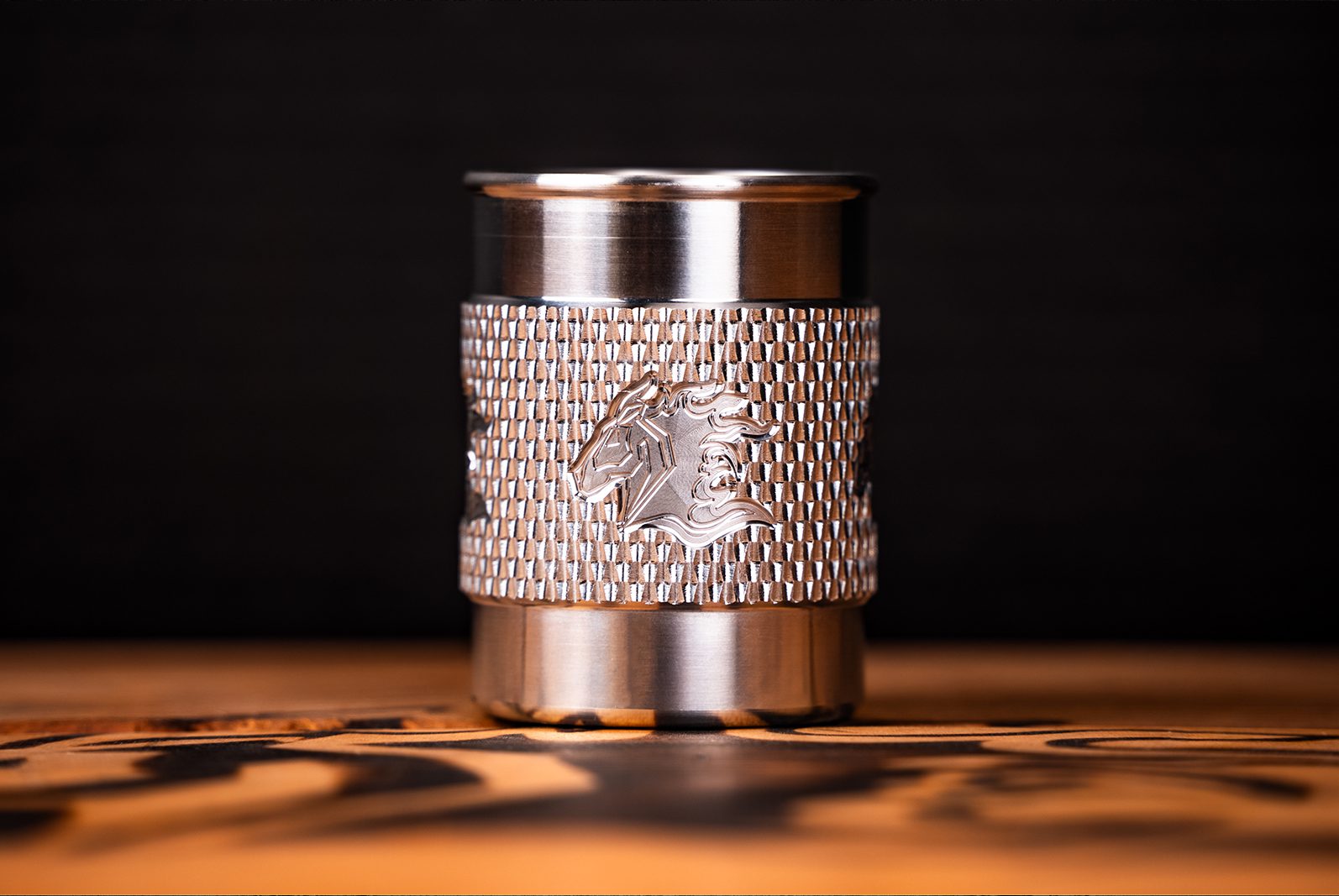 Rick's Special - Rick Hinderer Knives Shot Glass Textured - Aluminum Rick's Special - Rick Hinderer Knives Shot Glass Textured - Aluminum