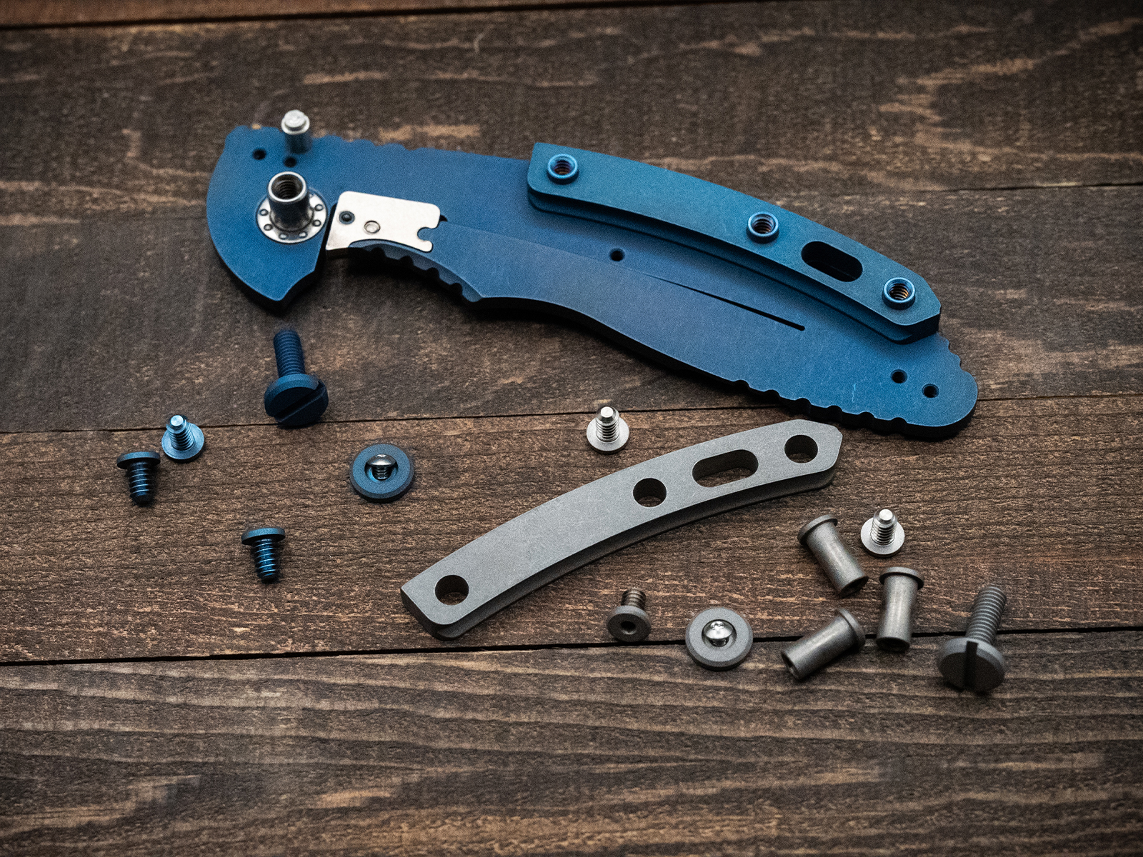 XM-18 3.5" Backspacer Hardware Kit-Titanium-Working/Battle Finish XM-18 3.5" Backspacer Hardware Kit-Titanium-Working/Battle Finish