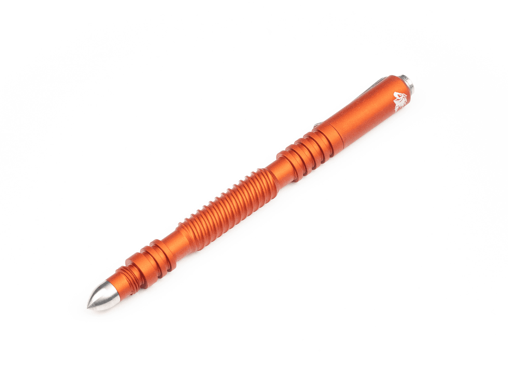 ExpProductCell_Investigator Pen- Aluminum - Spiral Flute - Matte Orange