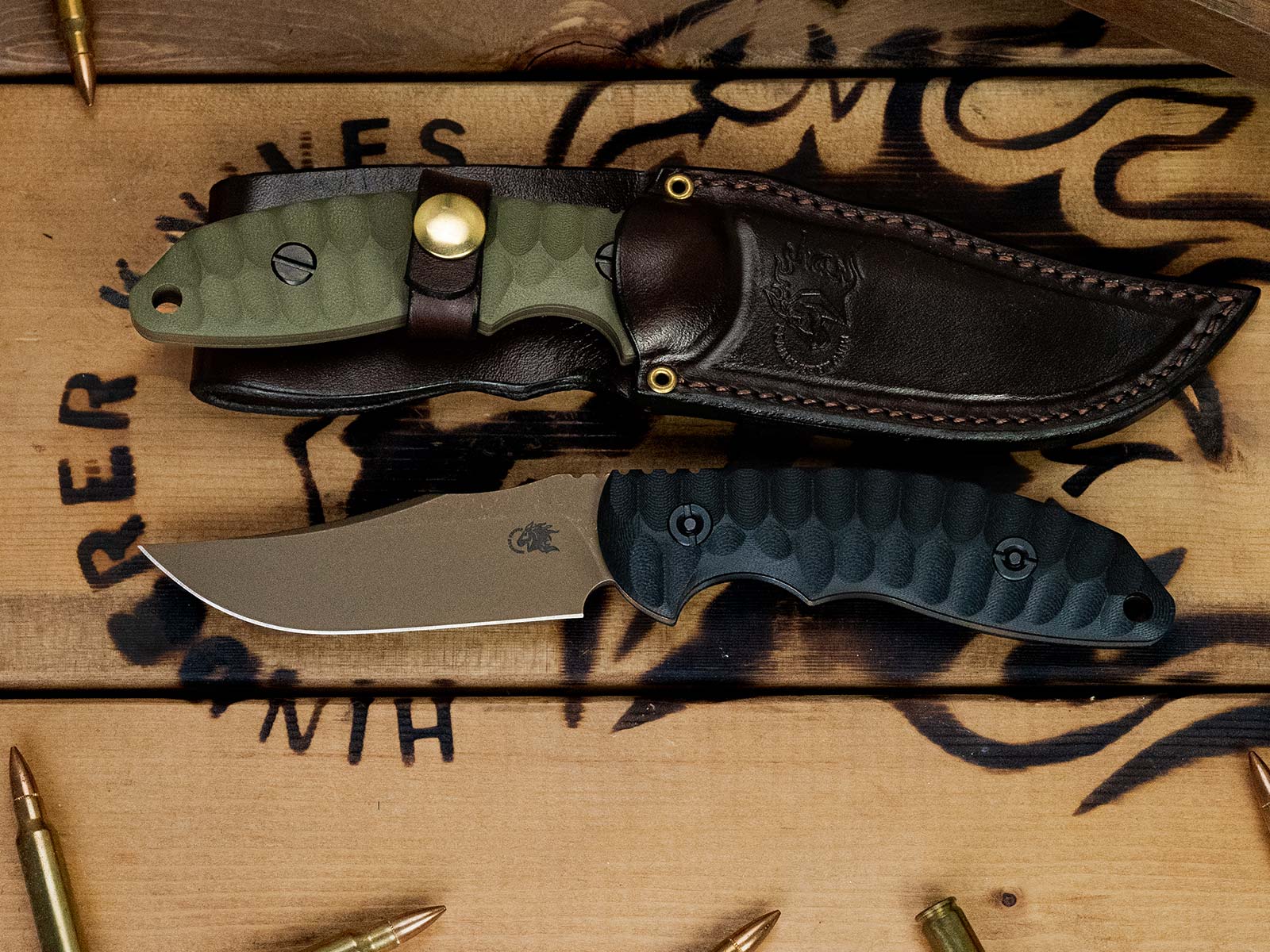ExpProductCell_The Emmett-Bowie-Magnacut-Battle FDE-G10-Textured Scalloped-Black Nitride Hardware