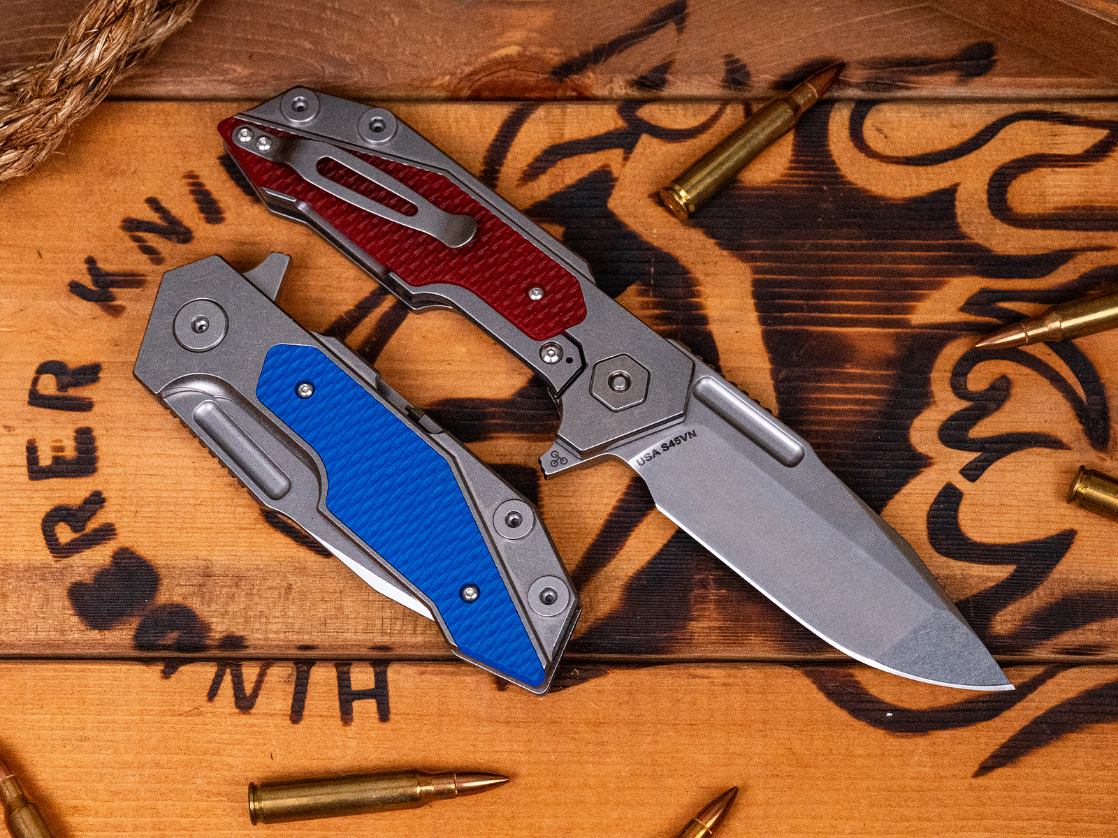 Full Track-Spanto-S45VN-Stonewash-G10 Full Track-Spanto-S45VN-Stonewash-G10