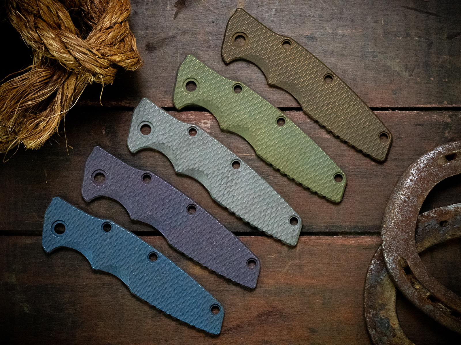 Eklipse 3.5" Titanium Scale-Textured-Working/Battle Finish