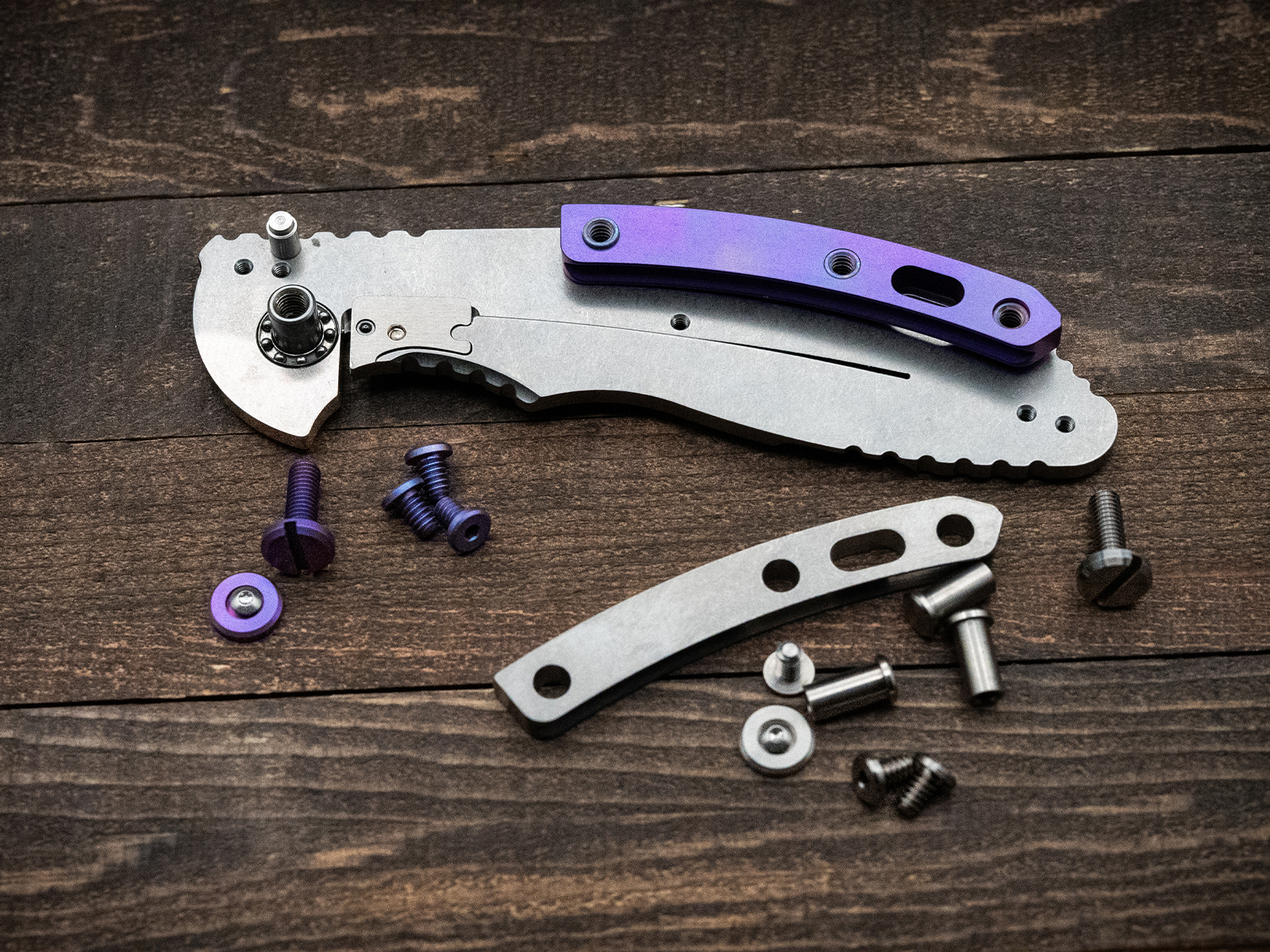 XM-18 3.5" Backspacer Hardware Kit-Titanium-Stonewash XM-18 3.5" Backspacer Hardware Kit-Titanium-Stonewash