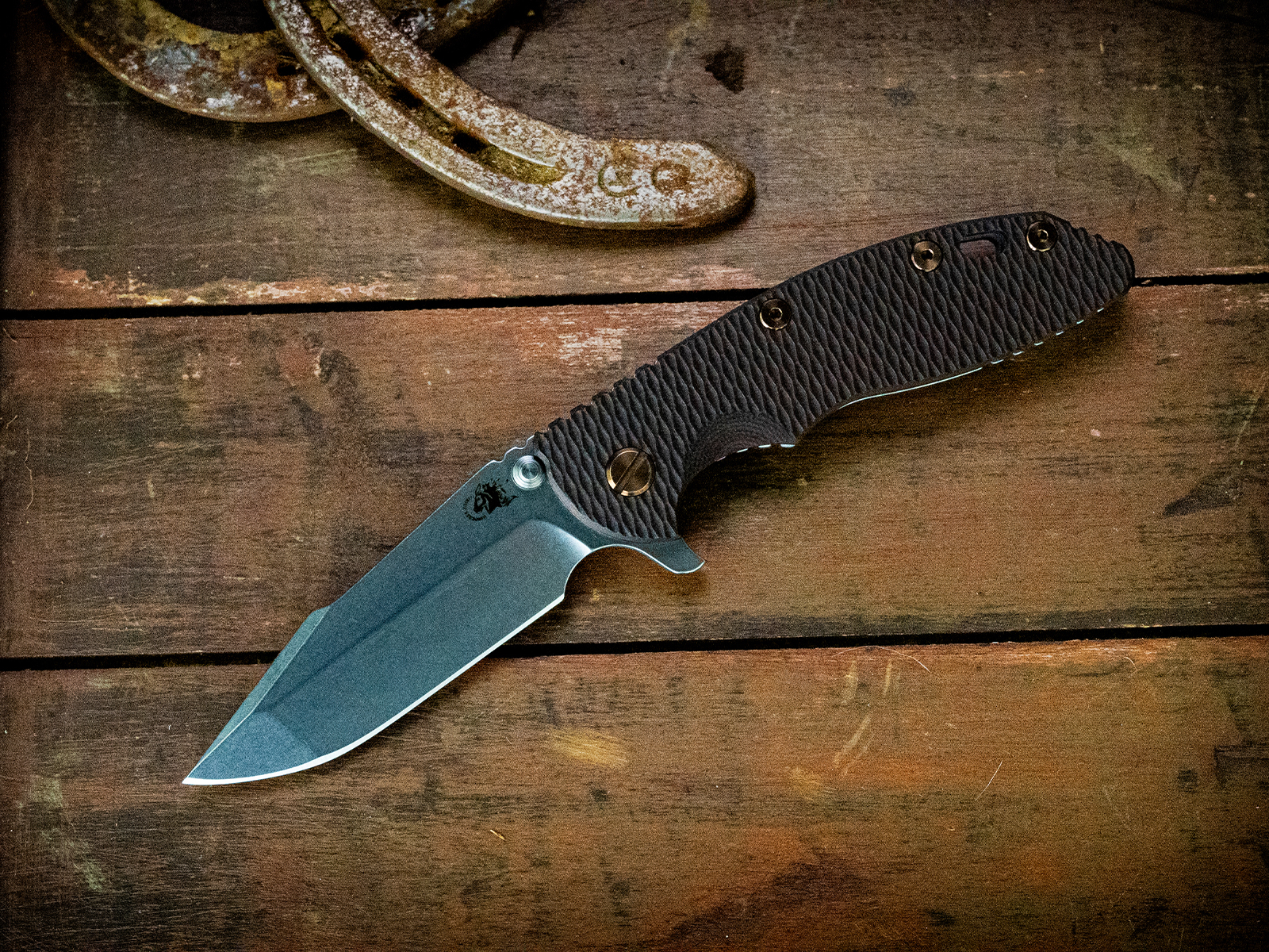 ExpProductCell_XM-18 3.5" Harpoon Spanto-S45VN-Stonewash Light Blue-Red/Black G10-Bronze Ti