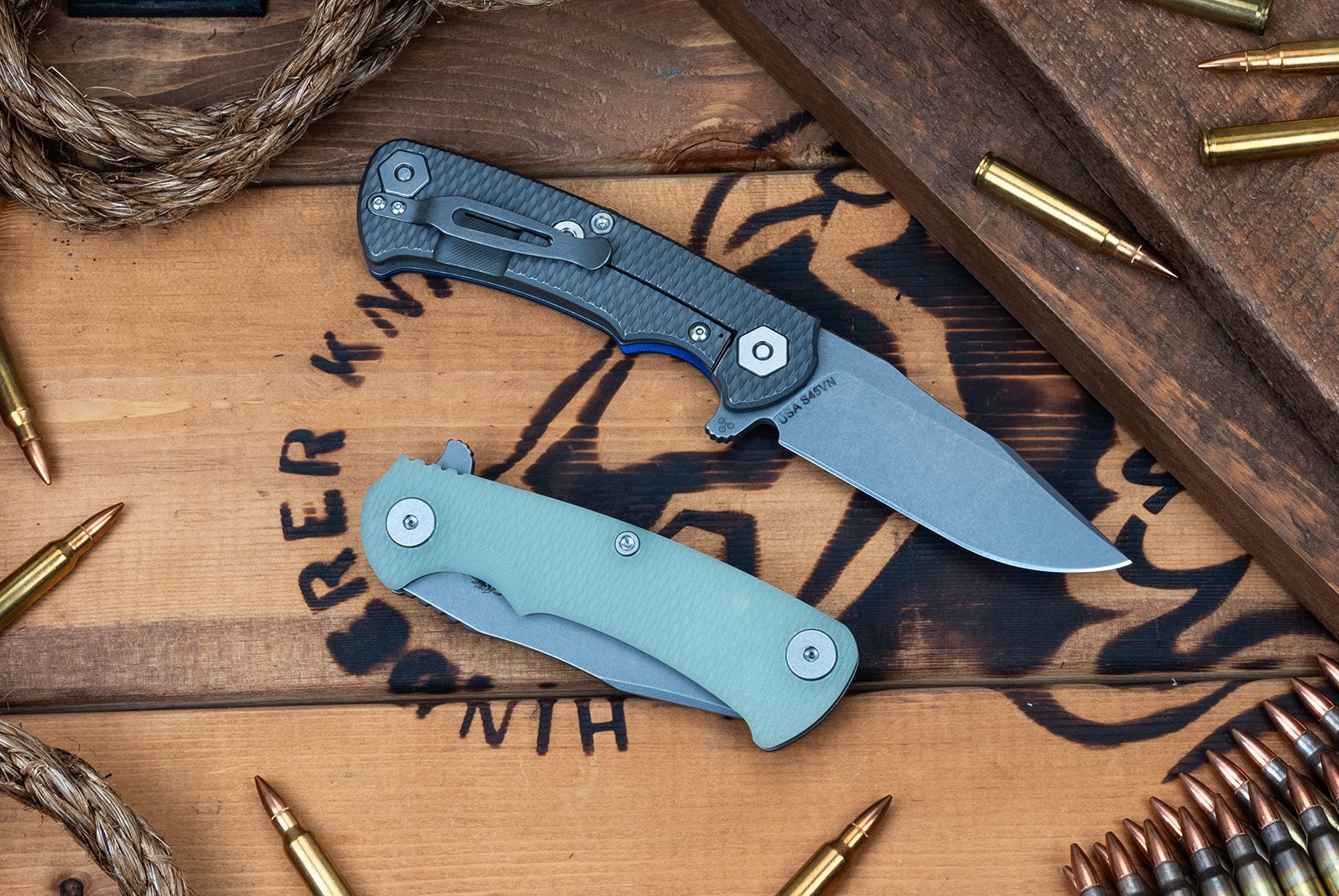 Project X-Clip Point-S45VN-Working Finish Project X-Clip Point-S45VN-Working Finish