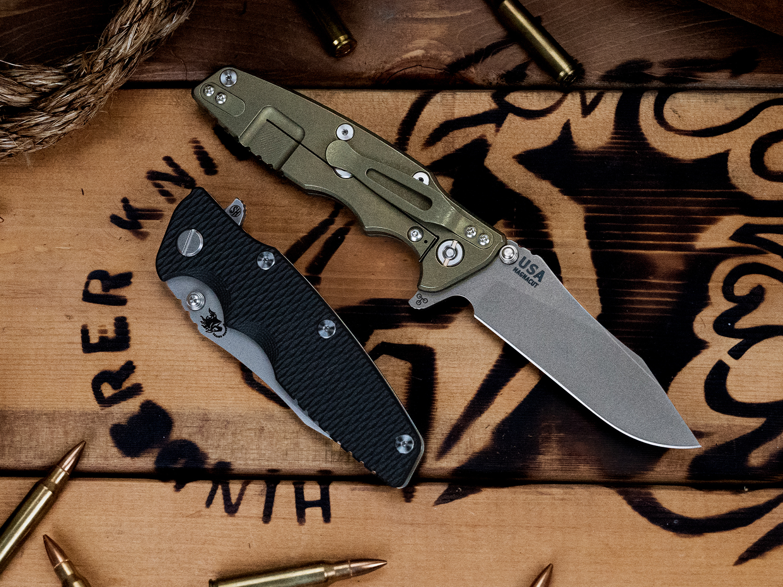 Eklipse 3.5" Skinny Slicer-Hollow Ground-Magnacut-Battle Green-G10 Eklipse 3.5" Skinny Slicer-Hollow Ground-Magnacut-Battle Green-G10