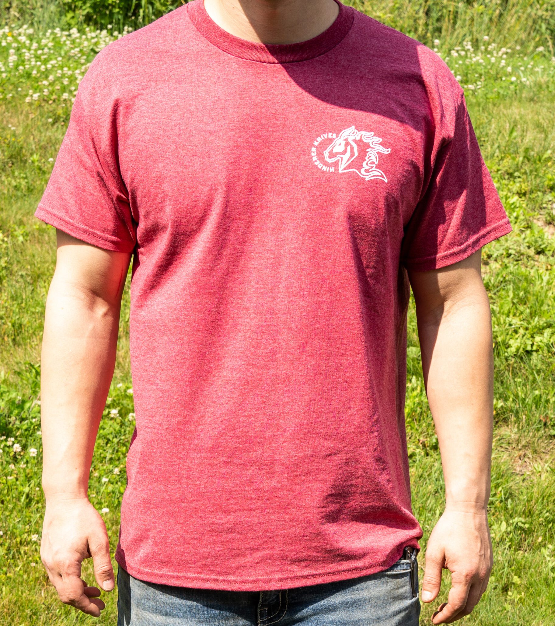 "Made In America" Heathered Cardinal - T-shirt "Made In America" Heathered Cardinal - T-shirt