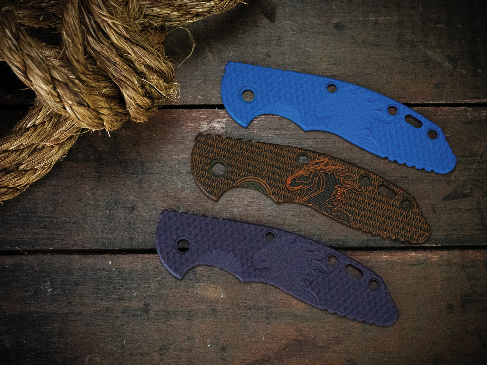 ExpProductCell_XM-18 3.5" - Scale -Milled Horsehead-Textured - G10