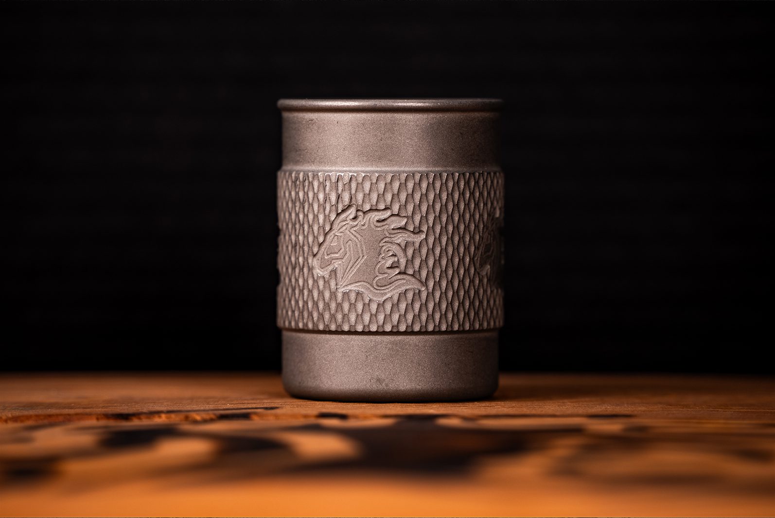 Rick's Special - Rick Hinderer Knives Shot Glass Textured - Working Finish Stainless Steel Rick's Special - Rick Hinderer Knives Shot Glass Textured - Working Finish Stainless Steel