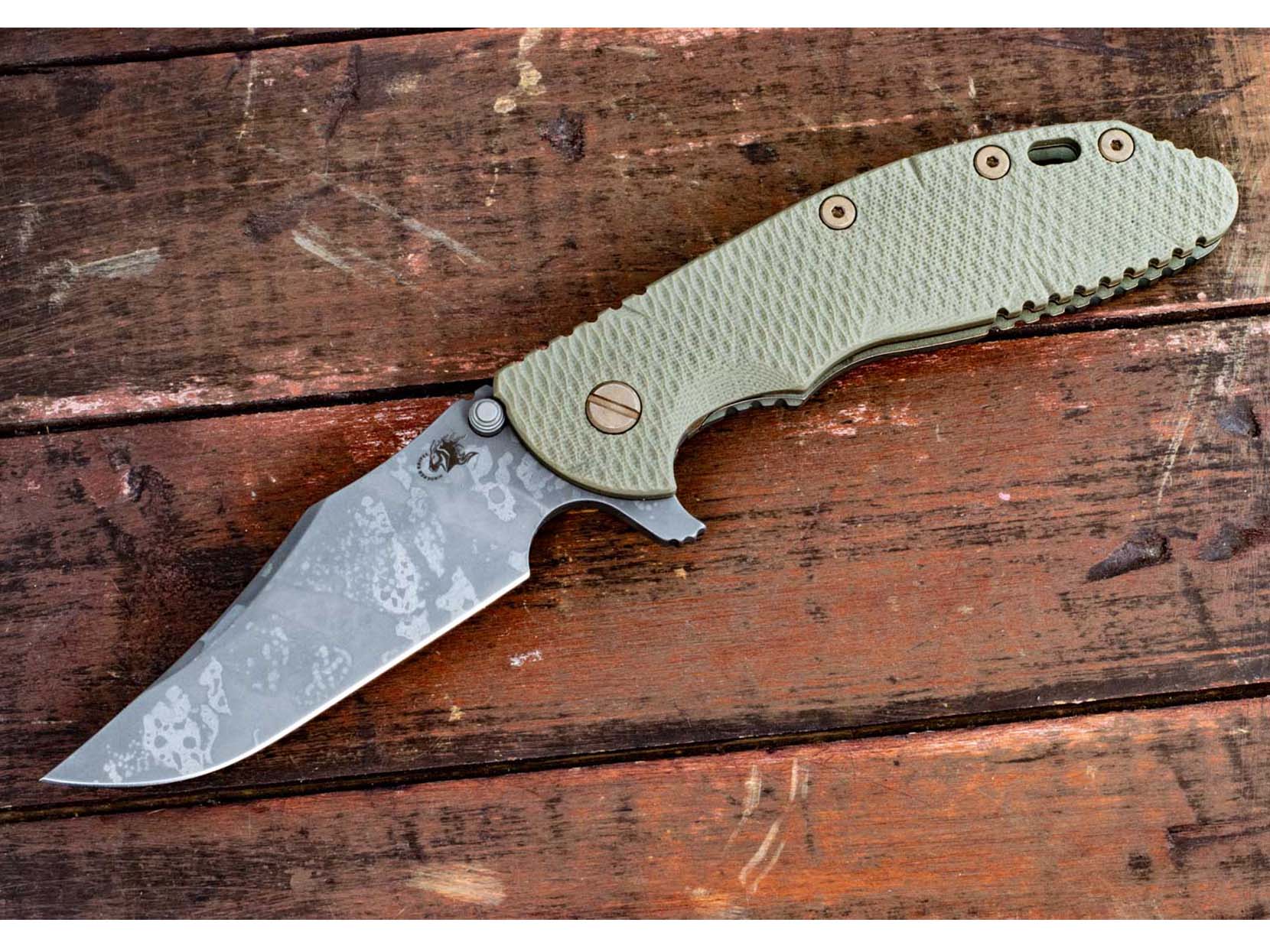 XM-24 Bowie-Battle Field Pickup-BPU401-OD Green G10 XM-24 Bowie-Battle Field Pickup-BPU401-OD Green G10