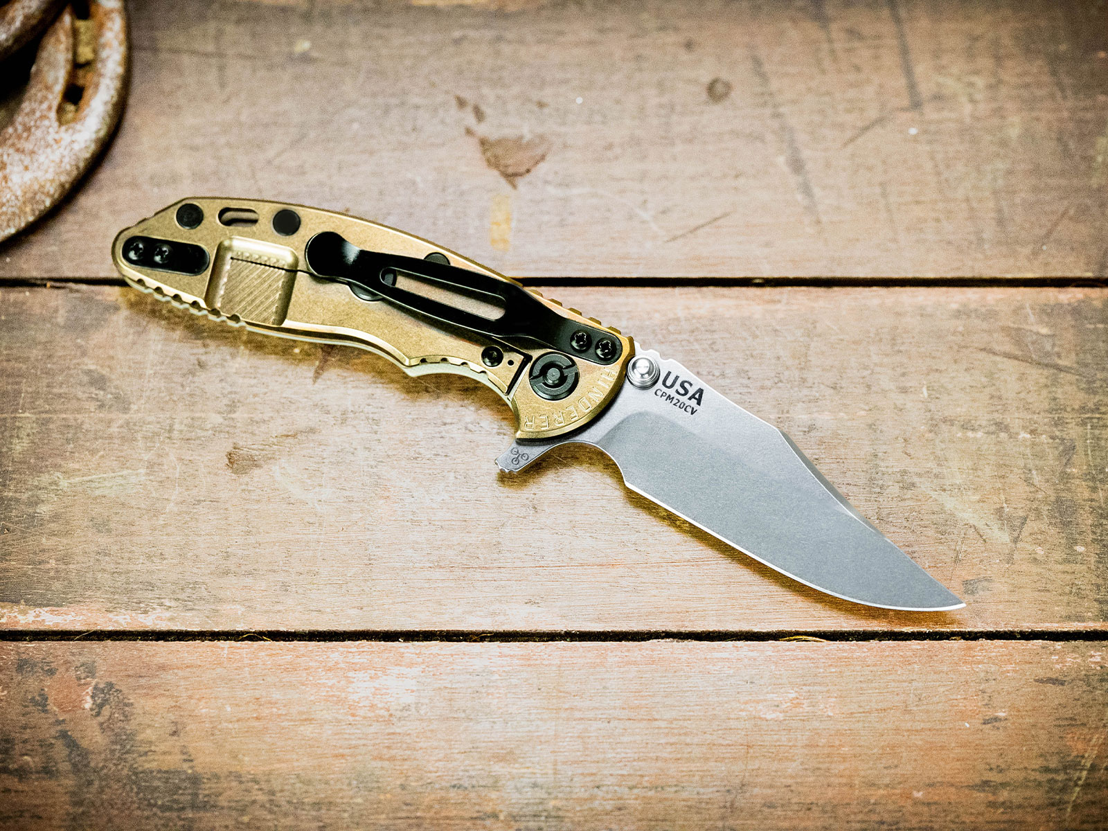 ExpProductCell_XM-18 3.0" Bowie-20CV-Stonewash Bronze-Grey G10-Black Nitride hardware ExpProductCell_XM-18 3.0" Bowie-20CV-Stonewash Bronze-Grey G10-Black Nitride hardware