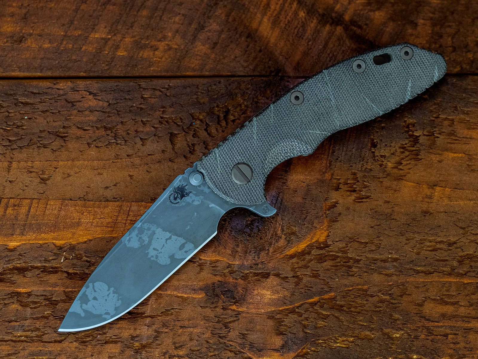 XM-18 3.5- Slicer Hollow Ground-S45VN-BPU919-Smooth OD Green Micarta XM-18 3.5- Slicer Hollow Ground-S45VN-BPU919-Smooth OD Green Micarta