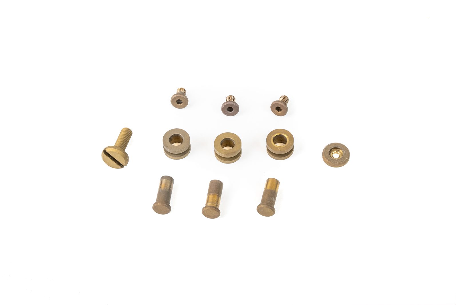 ExpProductCell_XM-24 4.0" Complete Hardware Kit-Titanium-Battle Bronze