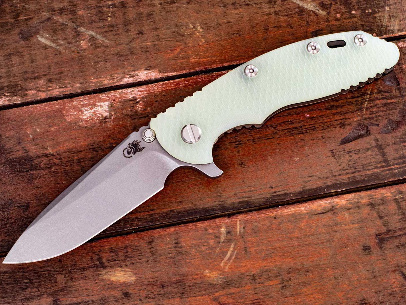 XM-18 3.5" Spearpoint-S45VN-Battle Bronze-Translucent G10 XM-18 3.5" Spearpoint-S45VN-Battle Bronze-Translucent G10