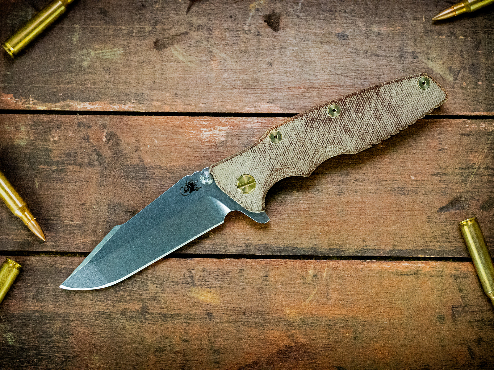 Eklipse-S45VN-Harpoon Spanto-Stonewash Blue-Special Ano-Smooth Natural Micarta-Ti Hardware Eklipse-S45VN-Harpoon Spanto-Stonewash Blue-Special Ano-Smooth Natural Micarta-Ti Hardware