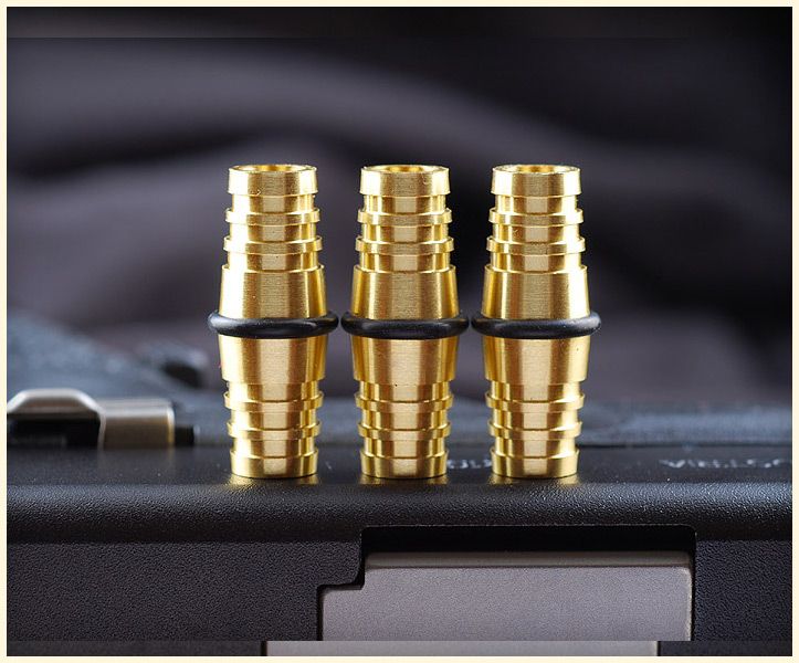 Alpha Bead Brass Alpha Bead Brass