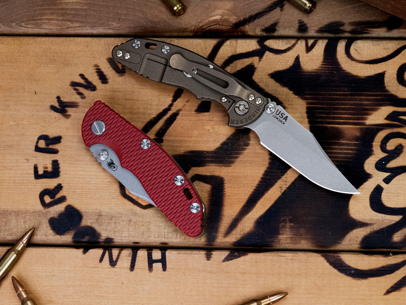 ExpProductCell_XM-18 3.0" Bowie Non-Flipper-20CV-Battle Bronze-G10