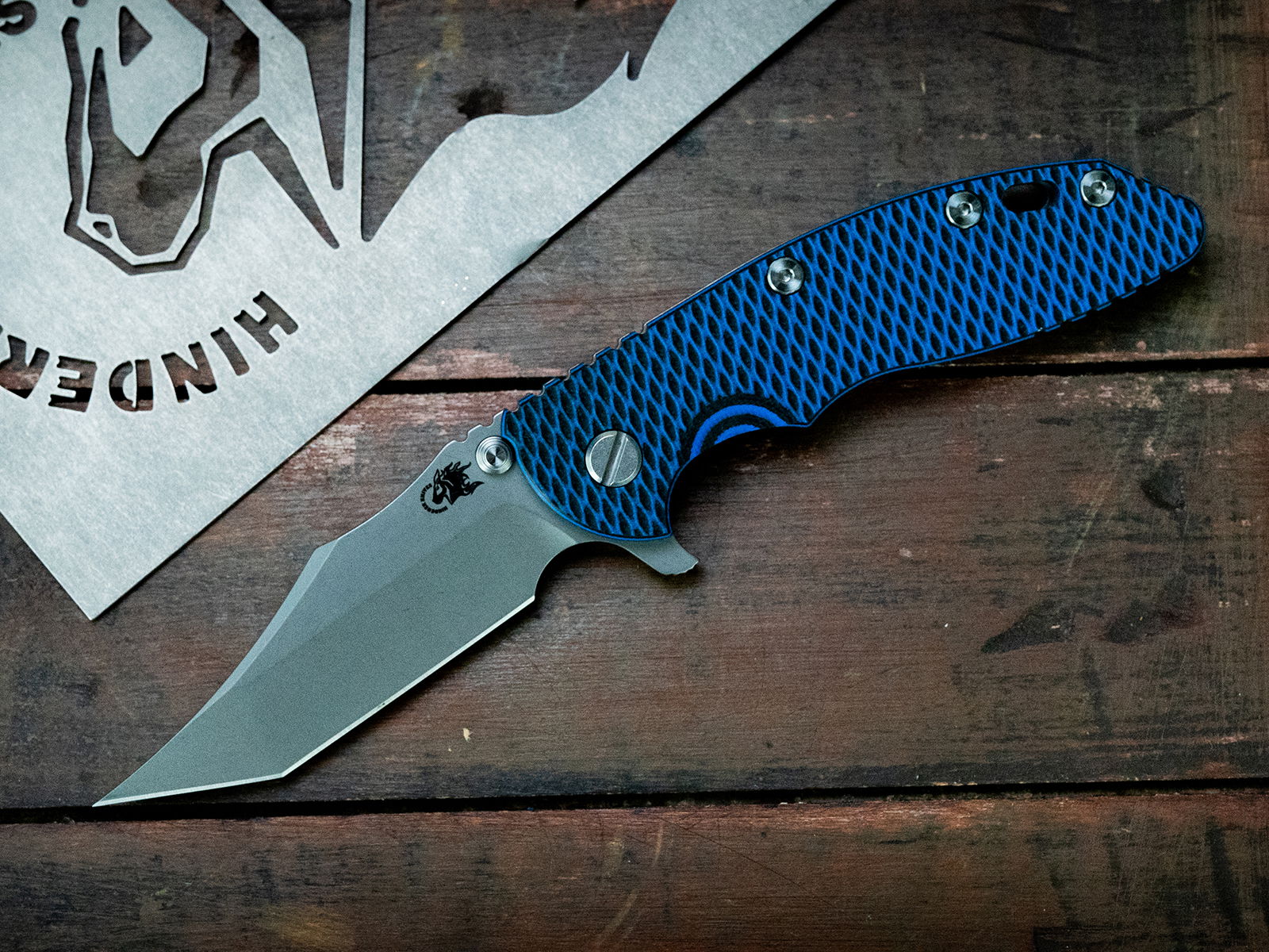米軍放出品BlueForceGearSPLITminusCHESTRIG S18 Rick Hinderer Knives XM-18 3.5