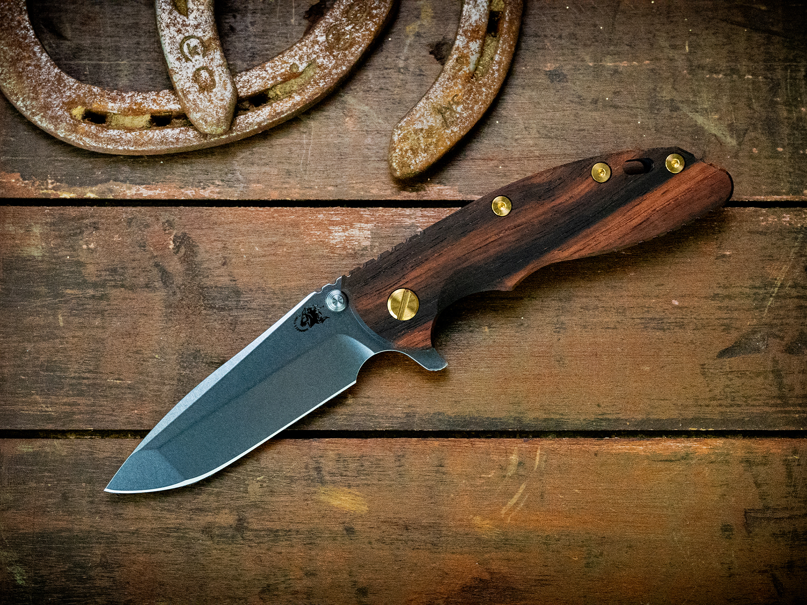 ExpProductCell_XM-18 3.5" Spanto-S45VN-Stonewash Blade-Battle Purple-Macassar Ebony-Brass Hardware