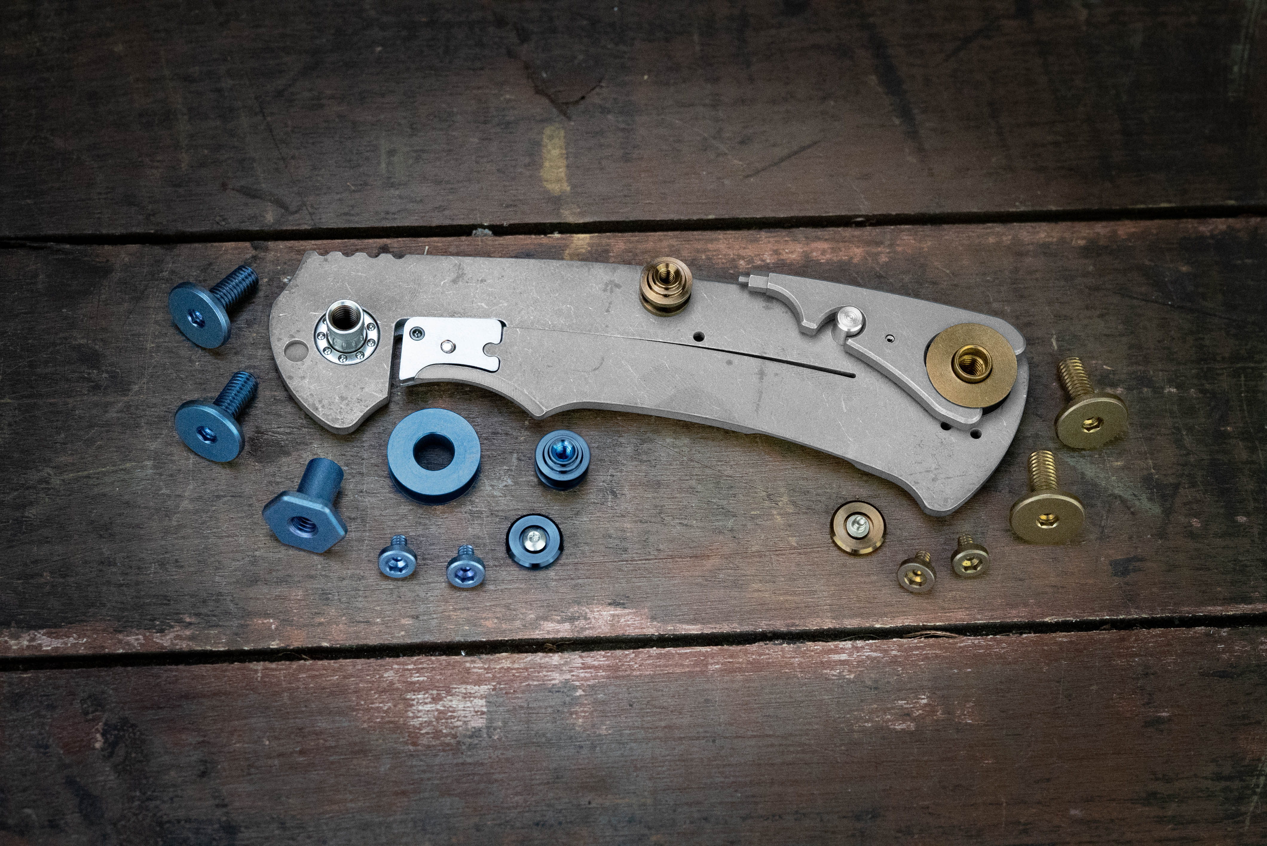 ExpProductCell_Project X Complete Hardware Kit-Titanium-Stonewash Anodized Finishes
