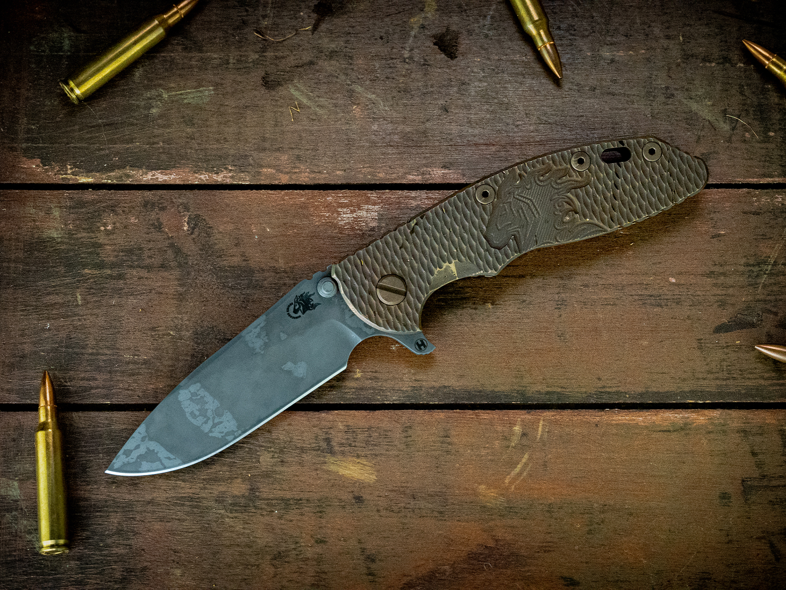 XM-18 3.5-Slicer Hollow Ground-S45VN-BPU912-Textured Ti Horsehead XM-18 3.5-Slicer Hollow Ground-S45VN-BPU912-Textured Ti Horsehead