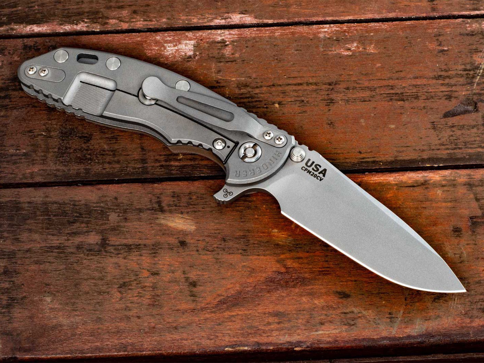 XM-18 3.5" Spearpoint-Working Finish-G10 XM-18 3.5" Spearpoint-Working Finish-G10