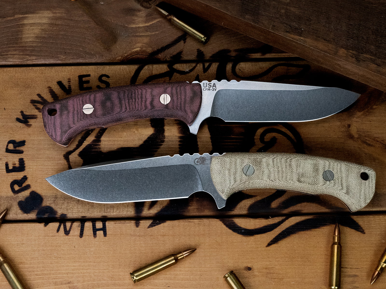In-Stock Folding Knives & Fixed Blade Knives for Sale | Rick Hinderer