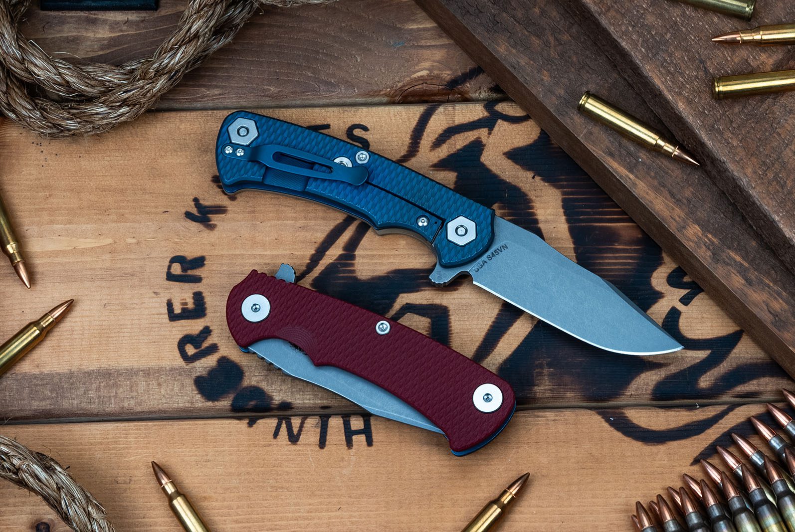 Project X-Clip Point-S45VN-Battle Blue Project X-Clip Point-S45VN-Battle Blue
