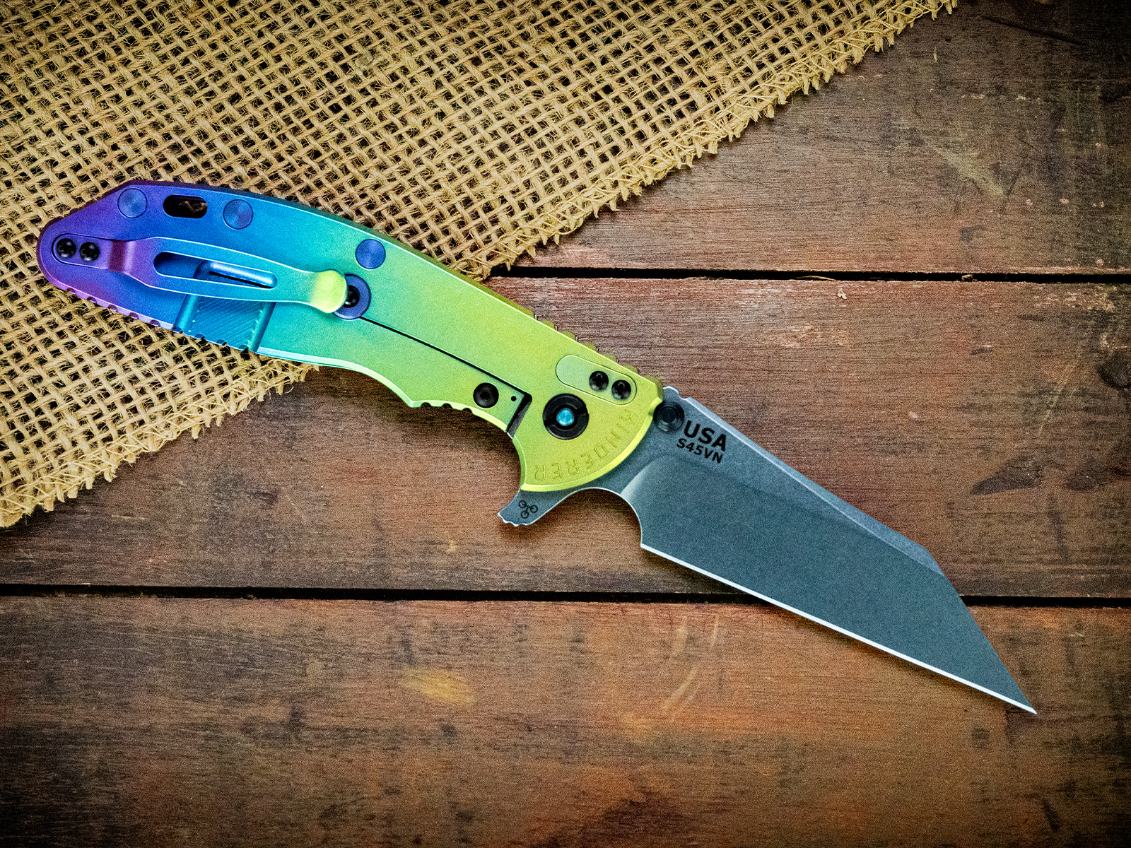 XM-24 Wharncliffe Skinny-S45VN-Stonewash Blade-Special Finish-Black G10-Ti Hardware XM-24 Wharncliffe Skinny-S45VN-Stonewash Blade-Special Finish-Black G10-Ti Hardware
