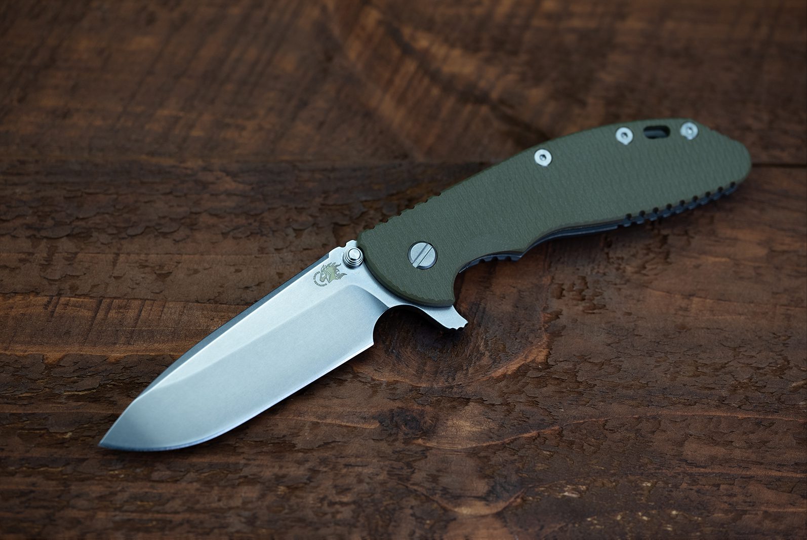 XM-24 Spearpoint-S45VN-Working Finish-Stonewash Blade