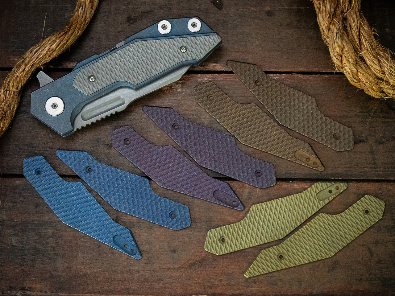 ExpProductCell_Full Track - Inlay - Textured Titanium - Working/Battle Finish