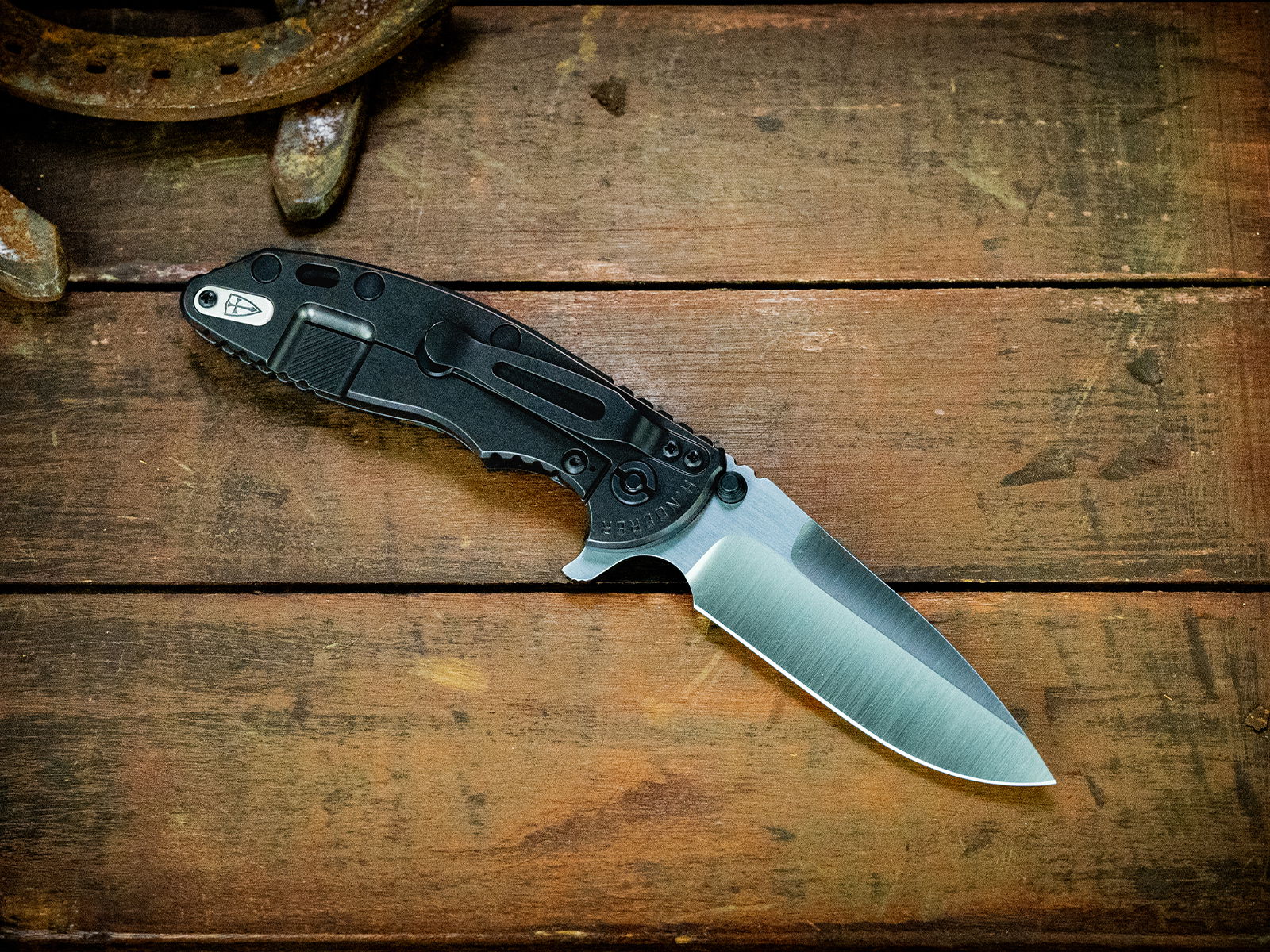 Rick Hinderer Custom - XM-18 3.5 - Deep Swedge Spearpoint
