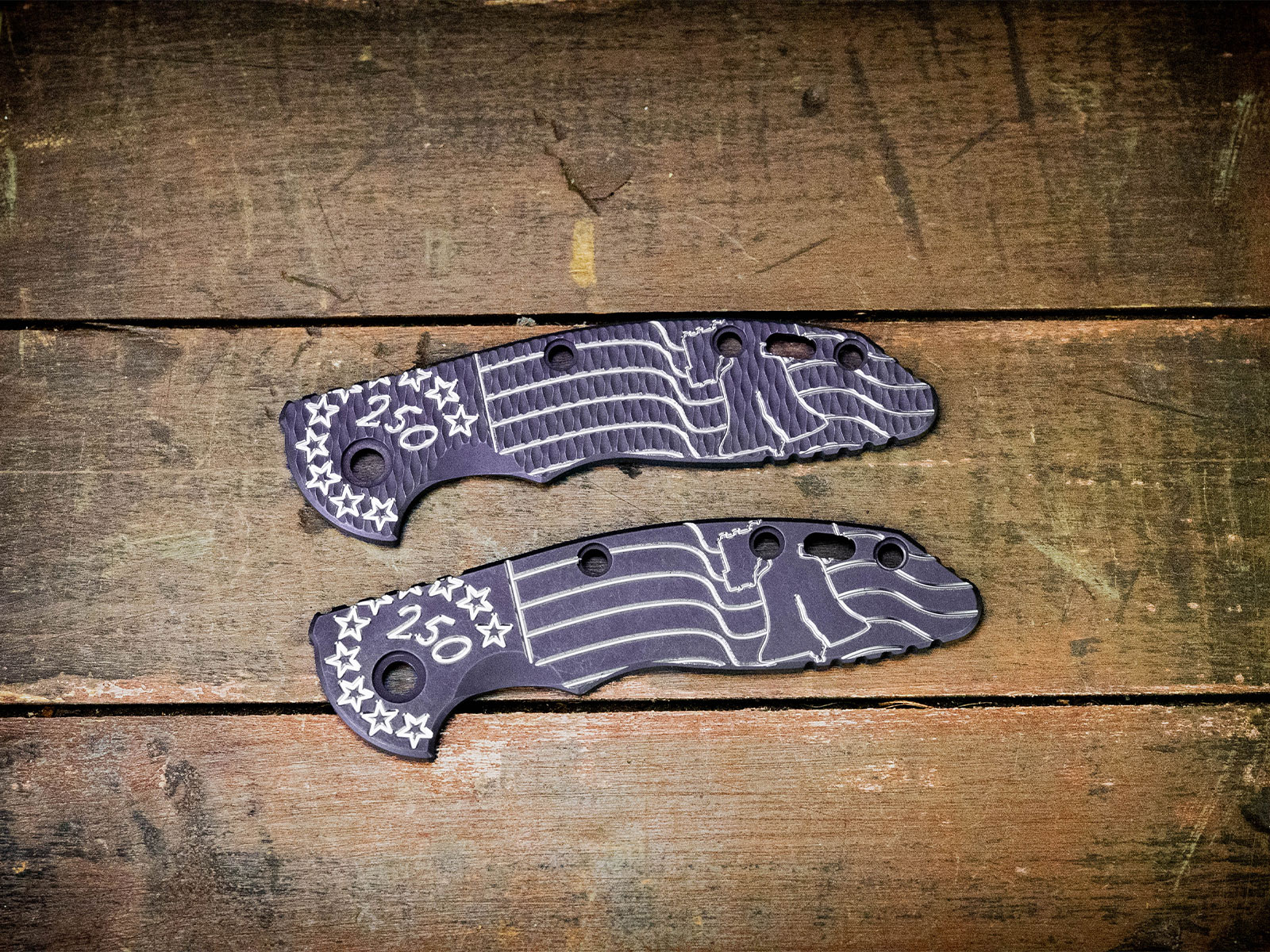 ExpProductCell_XM-18 3.5" Titanium Scale-Battle Purple-Liberty Bell-Make It Your Own