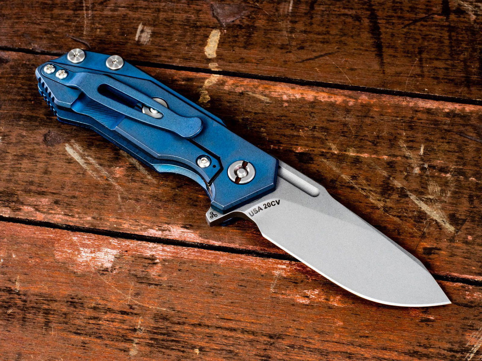 Half Track Folding Knives | Folding Pocket Knives | Rick Hinderer