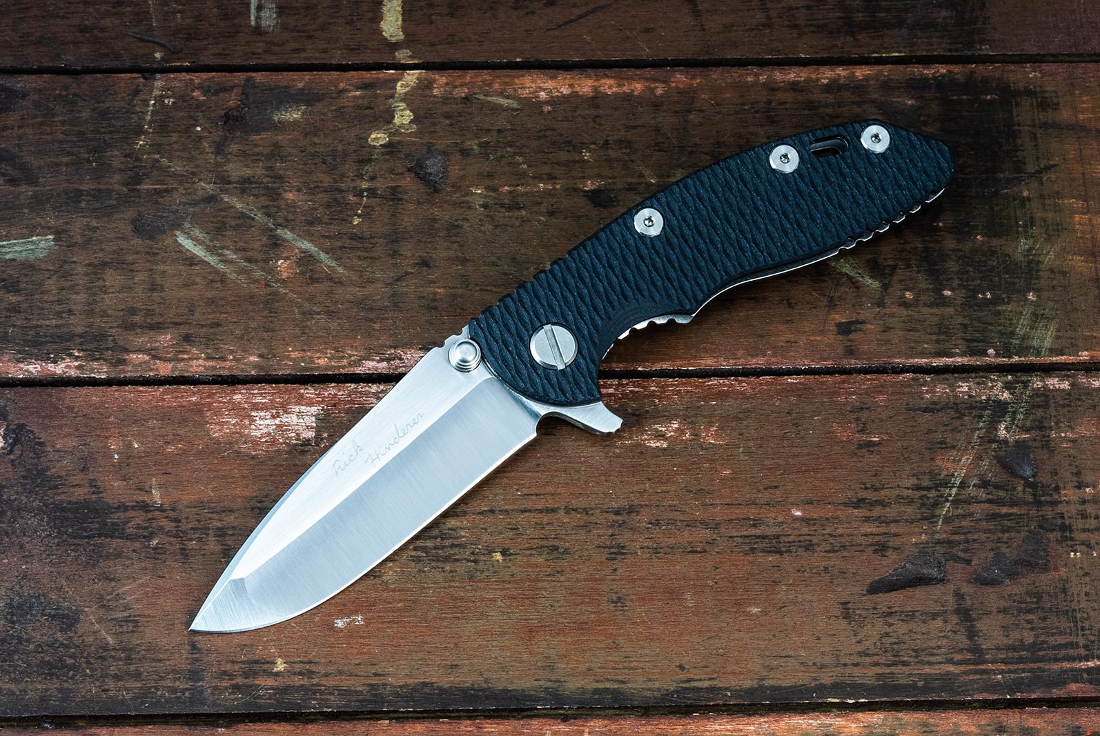 Custom made titanium clip for Rick Hinderer Knives XM-18 3 & 3.5 & E – MXG Gear