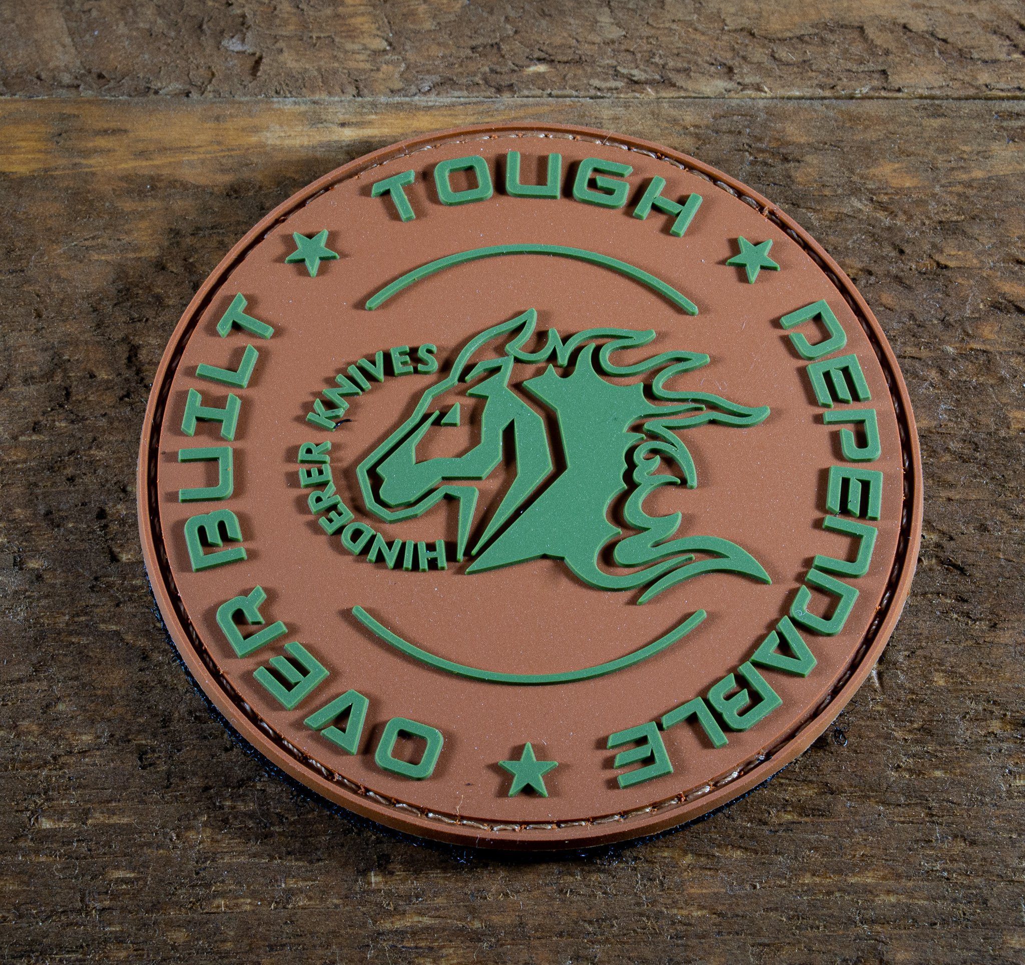 RHK PVC Round Patch FDE/OD Green RHK PVC Round Patch FDE/OD Green