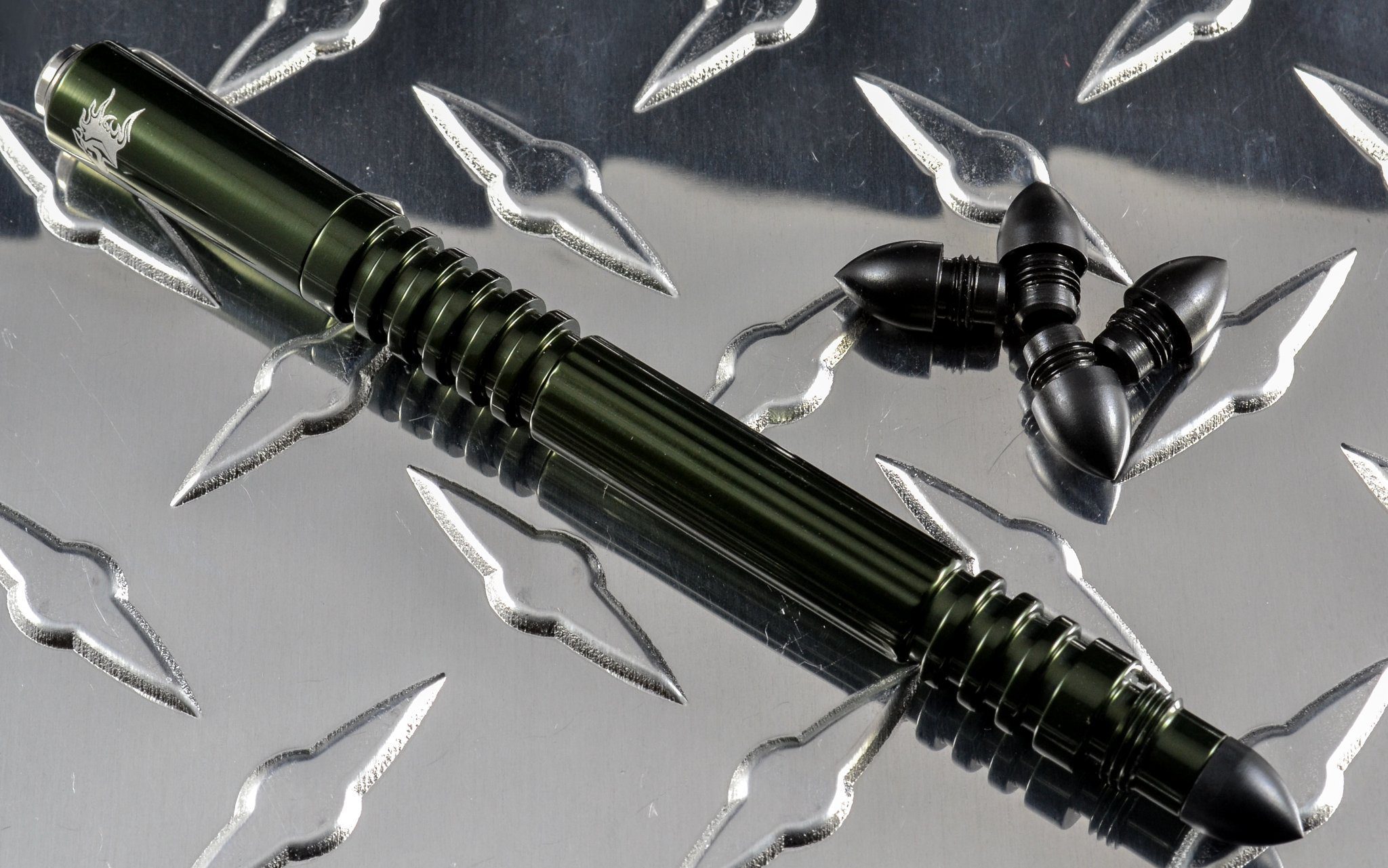 Investigator Bullet End-Stainless Steel: Black Nitride Investigator Bullet End-Stainless Steel: Black Nitride