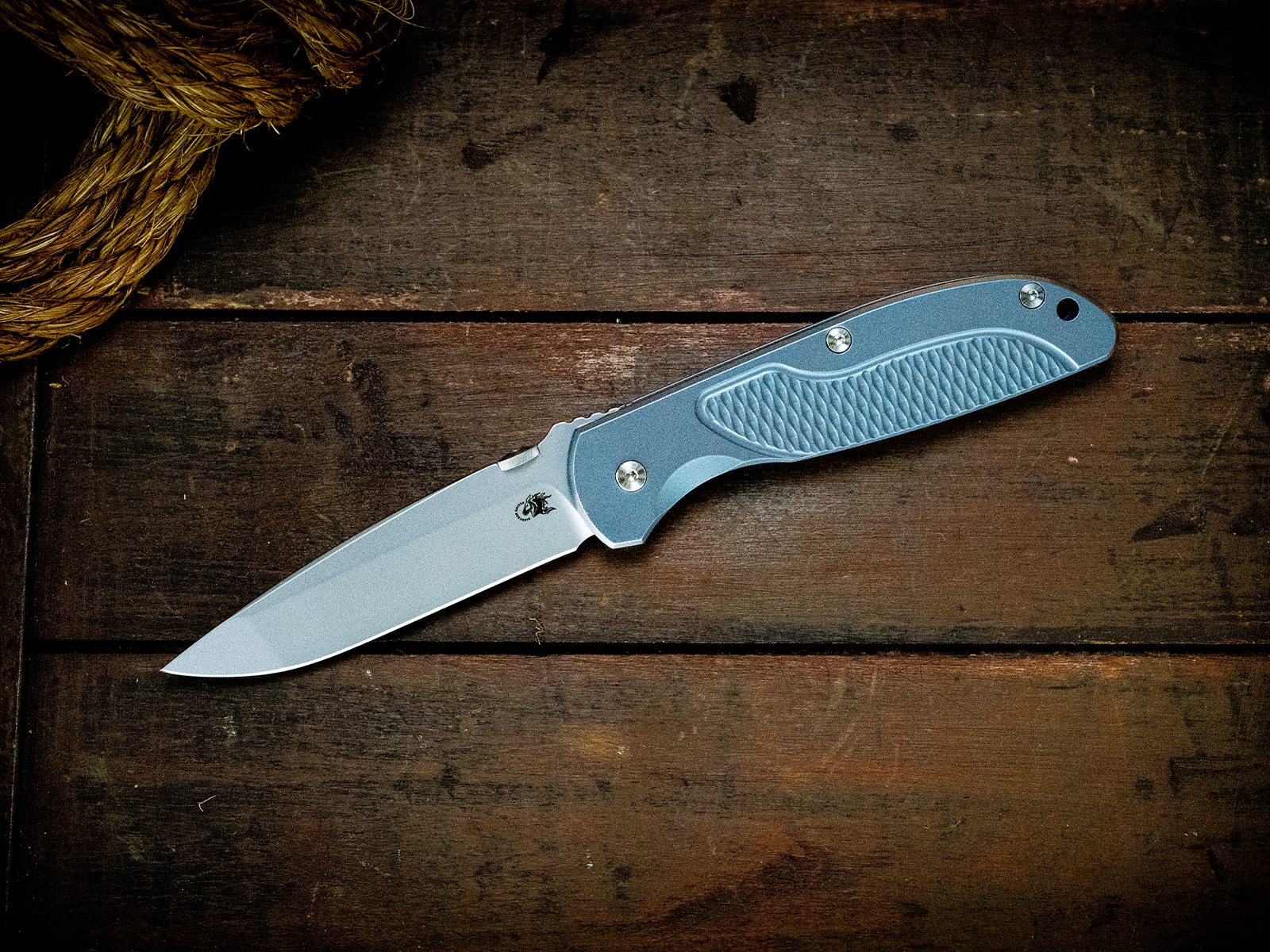 Firetac Spanto-20CV-Bead Blast Blue-Full Ti